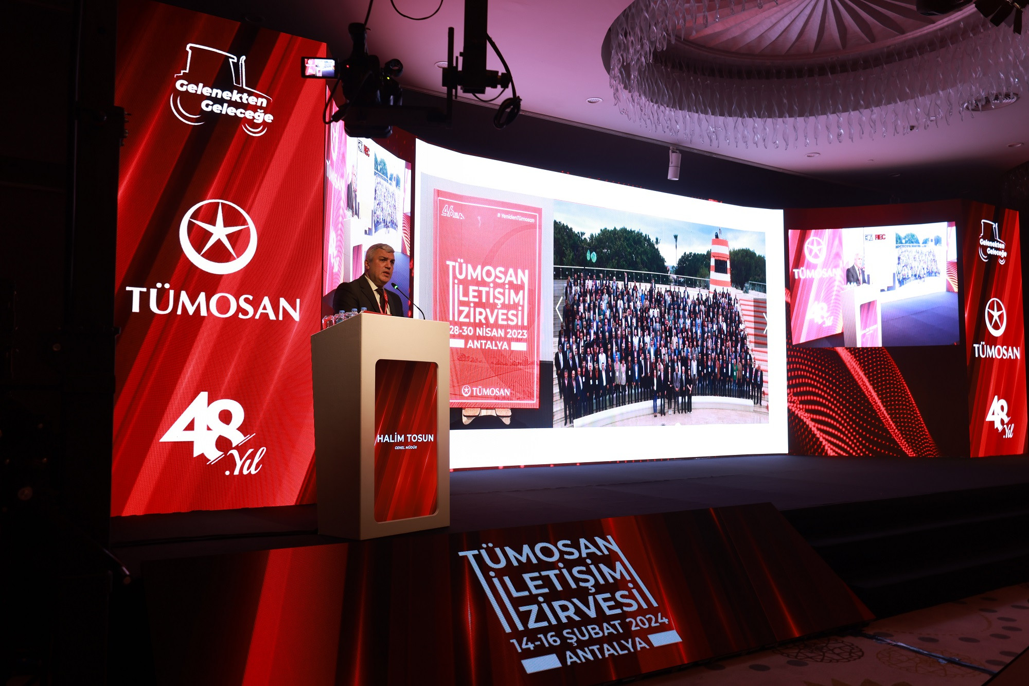 TÜMOSAN celebró la cumbre de comunicación con distribuidores de tractores en Antalya