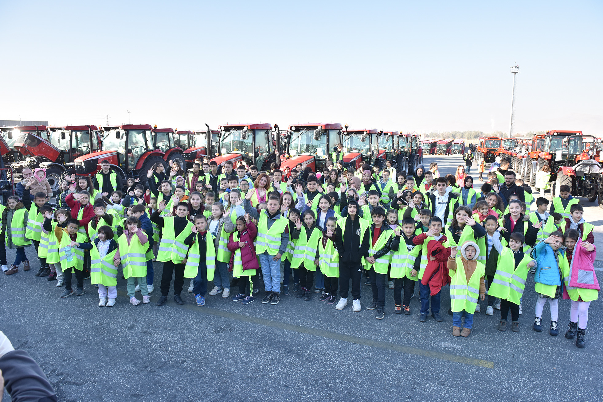 Families Together at TÜMOSAN Factory