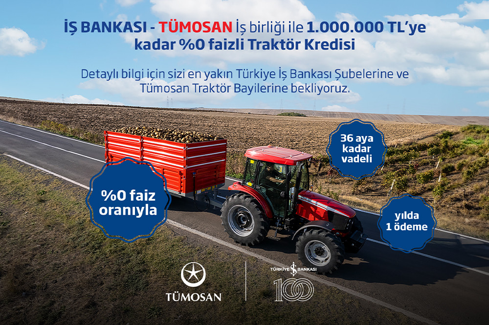 TÜMOSAN ve Türkiye İş Bankası, çiftçilere yönelik yenilikçi çözümler sunmak için güçlerini birleştirdi!
