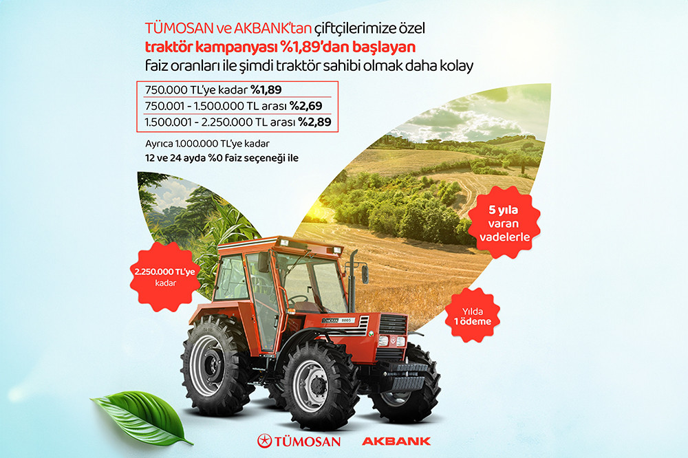 ¡Una Gran Oportunidad para Nuestros Agricultores a Través de la Colaboración de TÜMOSAN y Akbank!