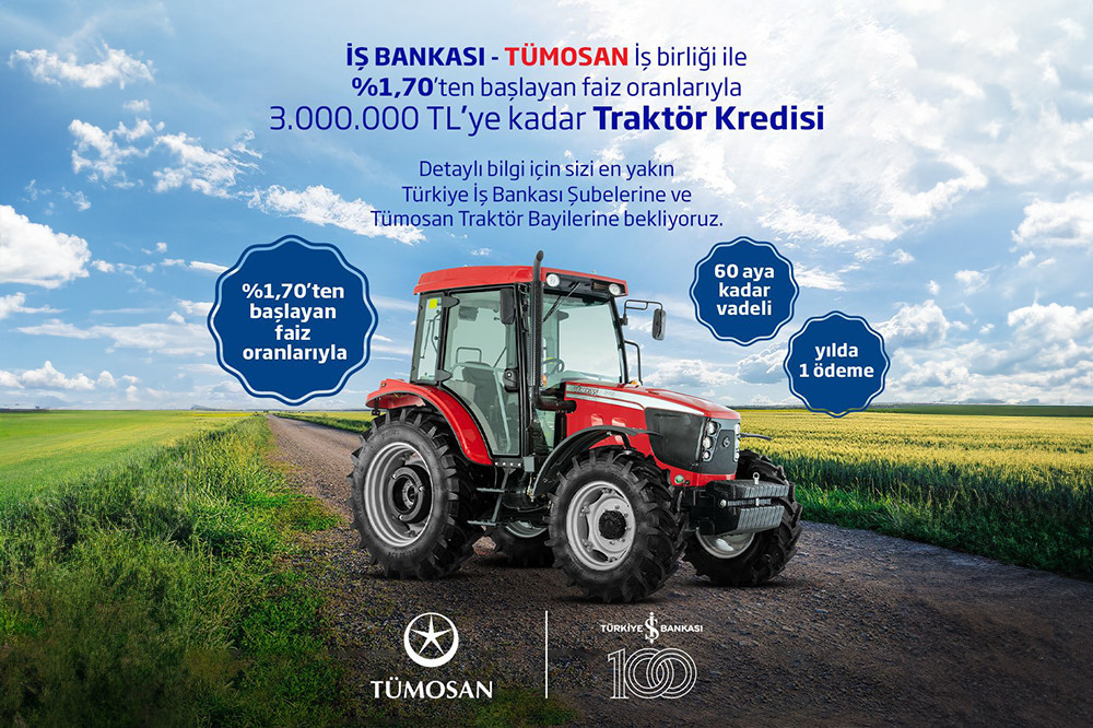TÜMOSAN et Türkiye İş Bank s’unissent pour soutenir l’agriculture avec des solutions innovantes pour les agriculteurs