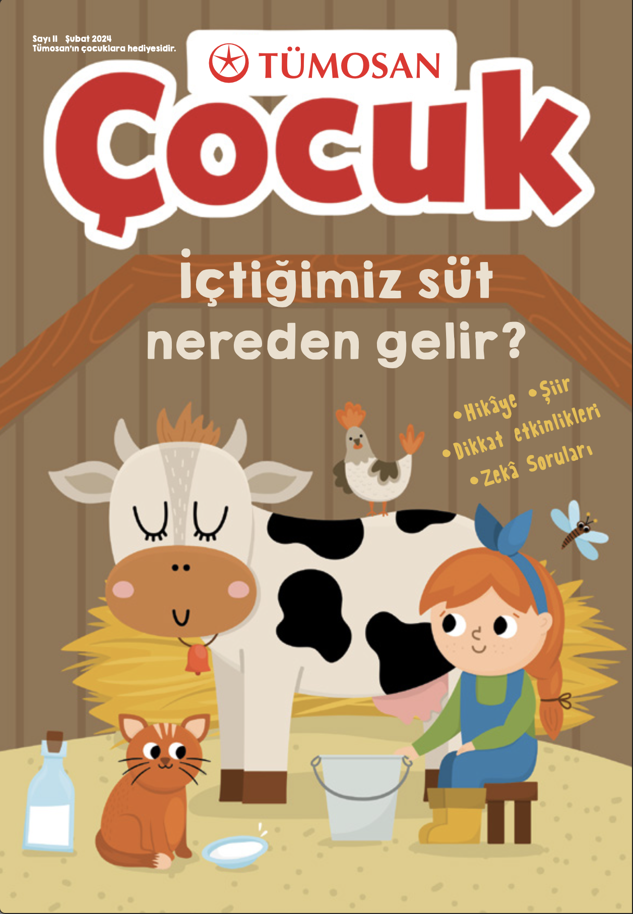 İçtiğimiz Süt Nereden Gelir?