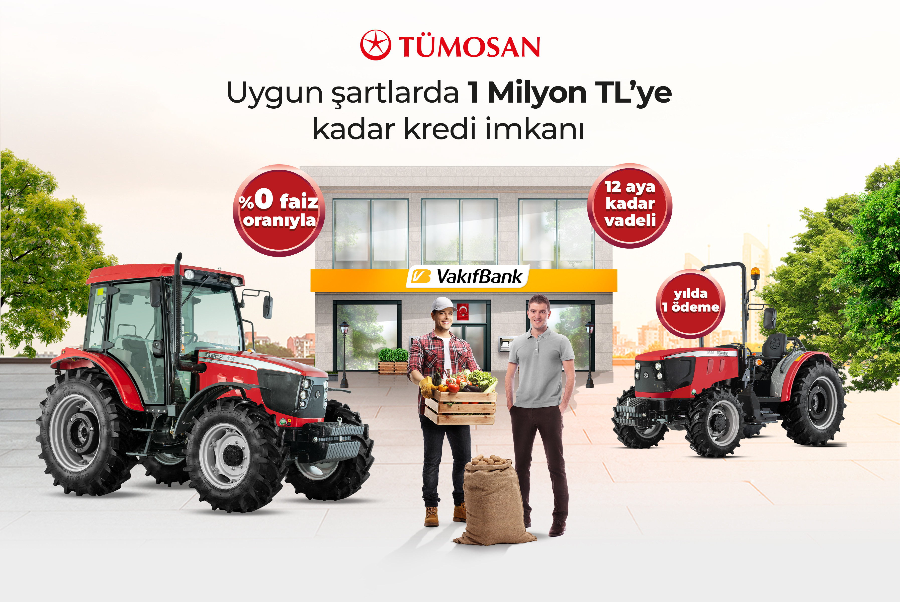 Grande Opportunité pour Nos Agriculteurs Grâce à la Collaboration de TÜMOSAN et VakıfBank !